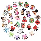 30PCS Un Verano Sin Ti Shoe Charms for Shoes Decorations Bracelet Wristband Accessories for Kids Gifts