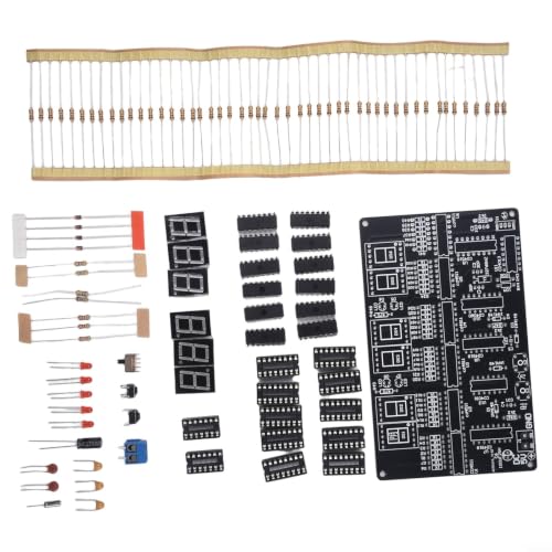 Kit de reloj digital de 6 dígitos para proyectos MINT en casa y talleres de electrónica 3