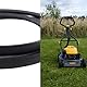 EMSea 1 Stück Mäher-Antriebskeilriemen 0039213 1475 Mm Innenumfang 1424 Mm Dicke 8 Mm Kompatibel mit Wolf Cart OHV 2 OHV 2 M SV 3 Schwarz