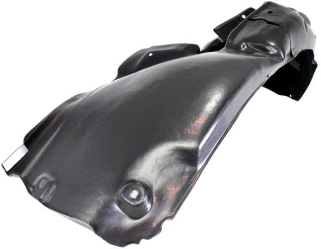 Evan Fischer Fender Liner Front, Driver and Passenger Side Compatible with 2009-2012 Audi A4 Quattro, 2009-2012 A4 & 2010-2012 S4 Plastic Material, Set of 2, (2) Fender Liners - AU1249120, AU1248120