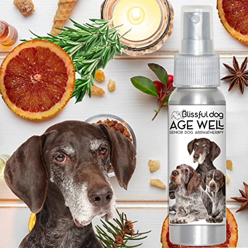 Image of The Blissful Dog German Shorthaired Pointer Age Well Dog Aromatherapy Spray Support for Your Dog's Peaceful Ageing
