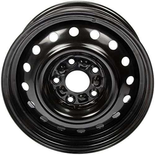 Dorman 939-158 16 X 6.5 In. Steel Wheel Compatible With Select Chrysler / Dodge / Ram Models, Black #TOP4