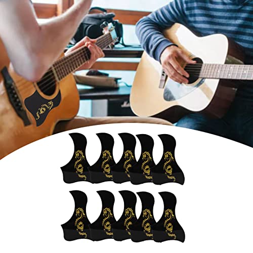 Pickguard de Guitare Acoustique 10Pièces,Ensemble de PVC de Plaque de Protection de Motif de Dragon,Protections de… - Les Beatles, Paul McCartney, John Lennon, RIngo Starr, George Harrison Pickguard de Guitare Acoustique 10Pièces,Ensemble de PVC de Plaque de Protection de Motif de Dragon,Protections de… – Image 4