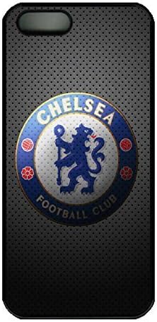iPhone 5 Case, iPhone 5S Case, Custom Design Chelsea Fc Hard PC Black Slim Protective iPhone 5 5S Case Cover Shock-Absorption Bumper Case for Apple iPhone 5/5S