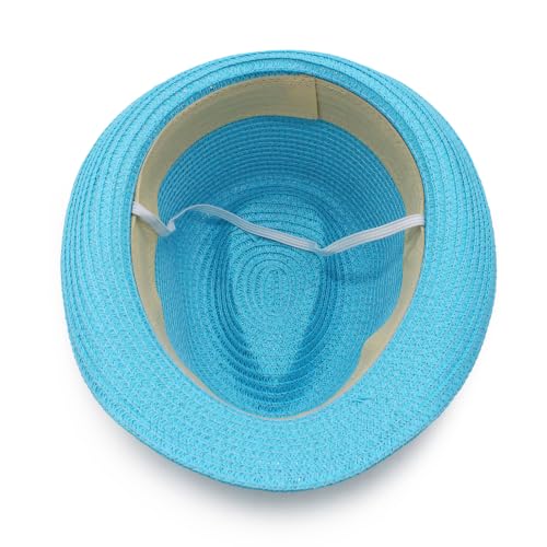 Image of VRITRAZ Baby Boy's and Girl's Kids Children Cute Printed Cartoon Gift Summer Fancy Dress Straw Fasion Hat Cap 1