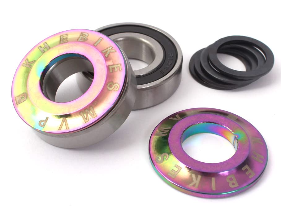KHE MVP Oil Slick BMX Bottom Bracket Inner Bearing MID BB Industrial Bearing S/B Sealed only 0.34lbs