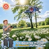 HOLYFUN Foam Fighter Jet Drone for Kids, RC Plane Easy to Fly Remote Control Airplane with Auto Hovering, 360° Flip and 2 Batteries (12 Mins Flight) - Image 3