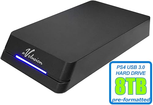 Miniatura 2 de Avolusion HDDGear Pro 8TB (8000GB) 7200RPM 64MB caché USB 3.0 Disco duro externo para juegos (diseñado para PS4 Pro, delgado, original) (renovado)