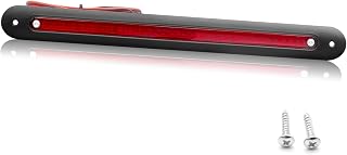 Universal Red 28 LED 12V Car High Mount Third 3RD Brake Stop Tail Light Lamp for Car SUV, 1Pcs
