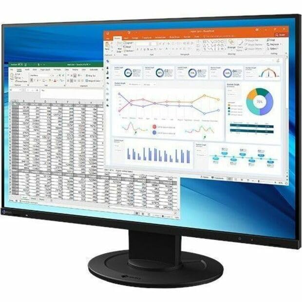 Image of EIZO FlexScan EV2410R-BK 24 inch Class WUXGA LED Monitor - 16:10 - Black