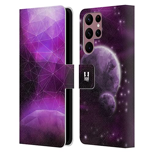 Étui en cuir de qualité Samsung Galaxy S22 Ultra 5G housse portefeuille design univers