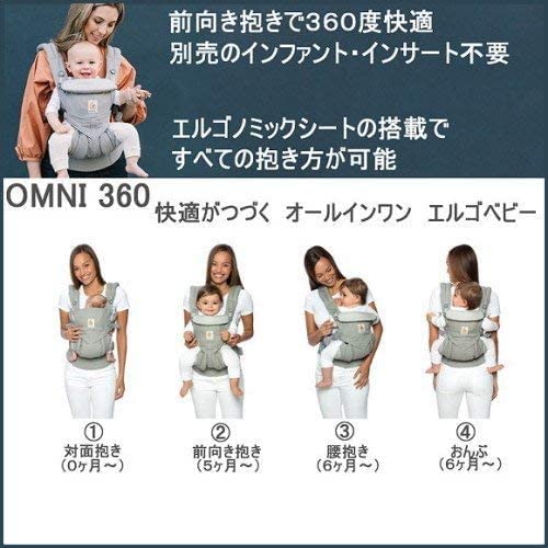 Amazon.co.jp: 最新エルゴベビー OMNI360 オムニ360クールエア
