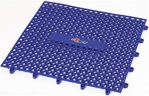 RTECHBlue Plastic Parquet (9 Pieces/1 m x 1 m)