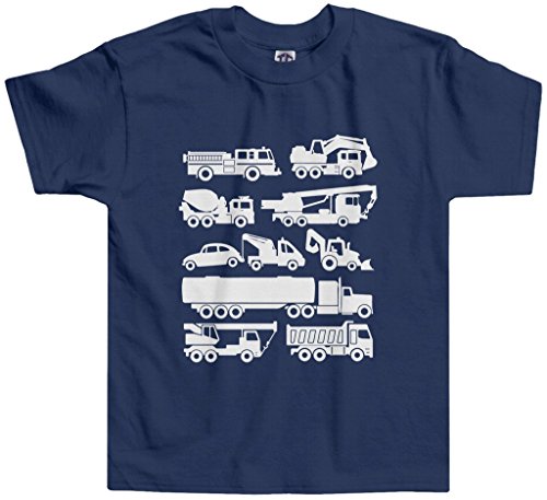 Threadrock Little Boys' Trucks Toddler T-Shirt