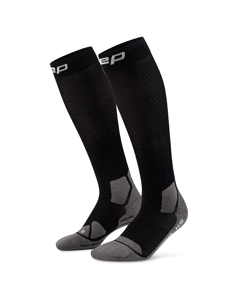 CEP LIGHT CUSHION TALL WANDERSOCKEN HERREN – gepolsterte Wander Socken für Komfort & Dämpfung beim Trekking – atmungsaktive Gepolsterte Socken für Outdoor, Hiking & lange Touren