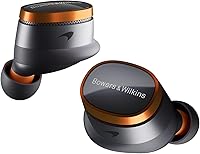 Vista 9 de Bowers & Wilkins Pi8 Auriculares inalámbricos Bluetooth (negro antracita), auriculares Bluetooth intrauditivos con chipset Qualcomm y aptX sin