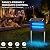 Solar Bug Zapper, 4500V Mosquito Zapper Outdoor Waterproof with Dual Solar Panel, USB Rechargeable Mosquito Killer, Cordless Fly Insect Zapper Waterproof for Patio Yard Garden Home Camping
