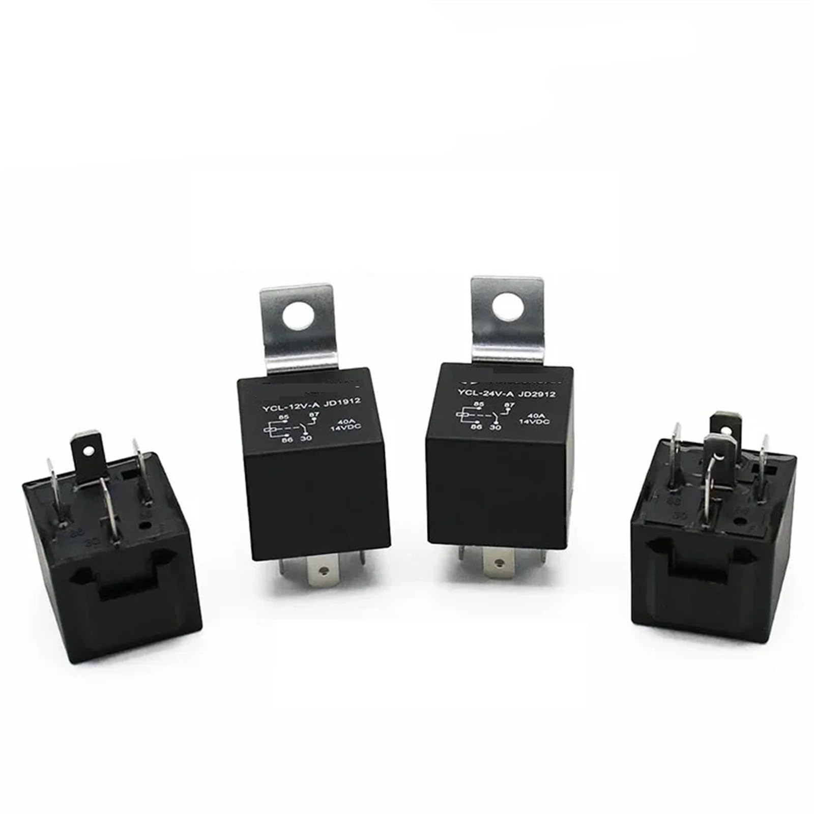 Relé de coche 5 pines 12V 40A normalmente abierto automotriz para control eléctrico 8