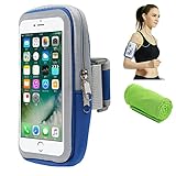 ★ Bolsillos dobles - Ideal para colocar su teléfono móvil, auricular, cable, cargador , llaves, tarjetas de identificación , cartera y otros accesorios. Resistente al agua, resistente al uso y cómodo de llevar, perfecto para practicar deportes y actividades al aire libre.
