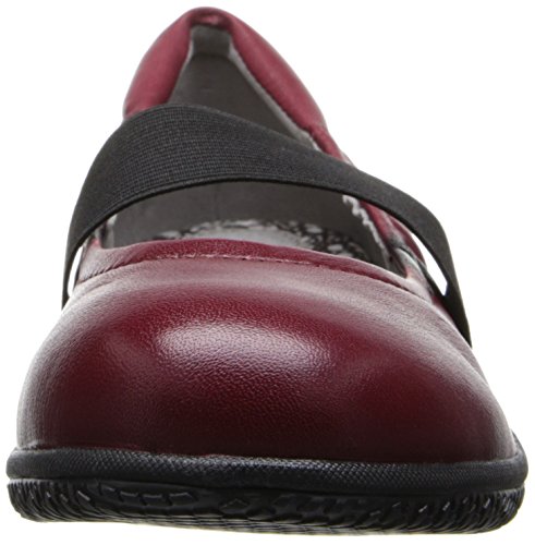 Zapatos Softwalk María de punto alto: exclusividad y confort premium en rojo oscuro 2