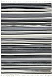 alta resistencia KadimaDesign Kilim Alfombra Kilim Mi 80 x 150 Gris