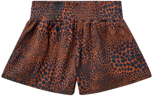 Image of Volcom Girls' Swimsuit Set - 3 Piece UPF50+ High Neck Bikini Top, Bikini Bottom and Matching Swim Shorts for Girls (2T-16)