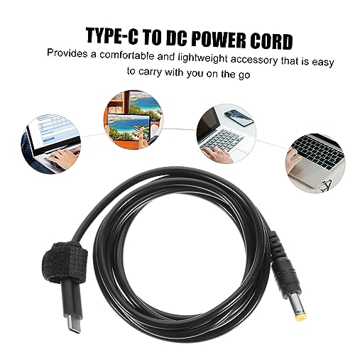Cable adaptador Type-C a DC para carga multiusos y conversión de corriente segura 6