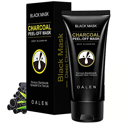 Itwinkledd Blackhead Remover Mask Bamboo Activated Charcoal Peel Off Black Head Mask Deep Cleansing Facial Pores Face Mask #TOP4