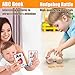Montessori Educational Toys for Babies 7-12 Months, 7 in 1 Early Learning Educational Kit for Toddlers Gifts, Includes Spinning Drum, Permanent Box, Red Mirror Knob Puzzle, Hedgehog Rattle and More