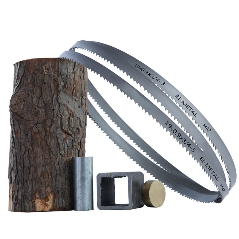 Brzeszczot piły, Brzeszczoty taśmowe bimetaliczne 19 mm, długość dostosowana do cięcia drewna i metalu 1500-4000(2160mm)