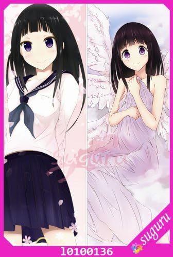 Amazon アニメ 抱き枕 カバー 千反田える Cv 佐藤聡美 X 伊原摩耶花 Cv 茅野愛衣 150cm 両面プリント ピーチスキン 2wayトリコット キャラグッズ オーダーメイド L アニメ 萌えグッズ 通販