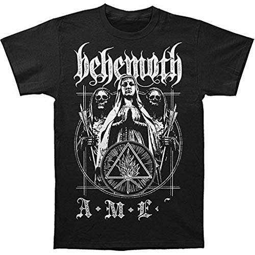 ZCSDWC Behemoth Amen Men's T-Tshirts Camisetas y Tops (X-Large)