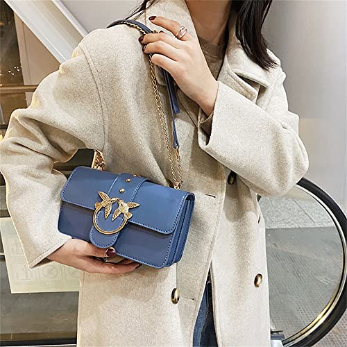 Golden Double Swallow Handbag Crossbody Bag PU Environmental Protection Leather New Lucky Design2