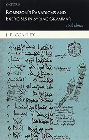 Robinson's Paradigms and Exercises in Syriac Grammar 6th Edition-Wow! eBook