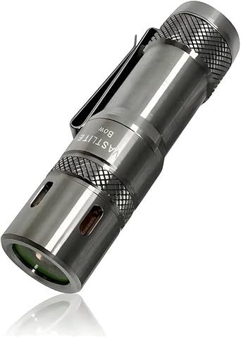 Vastlite Bow Rechargeable LEP Flashlight Portable - 280 Lumens,Range of 2460 feet 3 Modes LEP Flashlight with Flash,High Brightness,Long Range,and high Collimation Characteristics Waterproof IPX-8