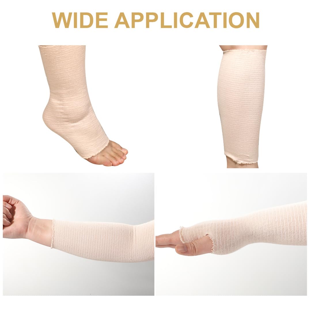 Tubular Support Bandage 2.5’’ x 5.5 yd Size B Elastic Stockinette Tubing Reusable Compression Support Bandages Roll Tube Sleeve for Arm Ankle — Amazon image 5