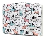 Design à double fermeture éclair : la conception à double fermeture éclair de l'étui le rend facile à ouvrir et à fermer, tout en veillant à ce que votre ordinateur portable soit protégé de la poussière, de la saleté et d'autres débris.