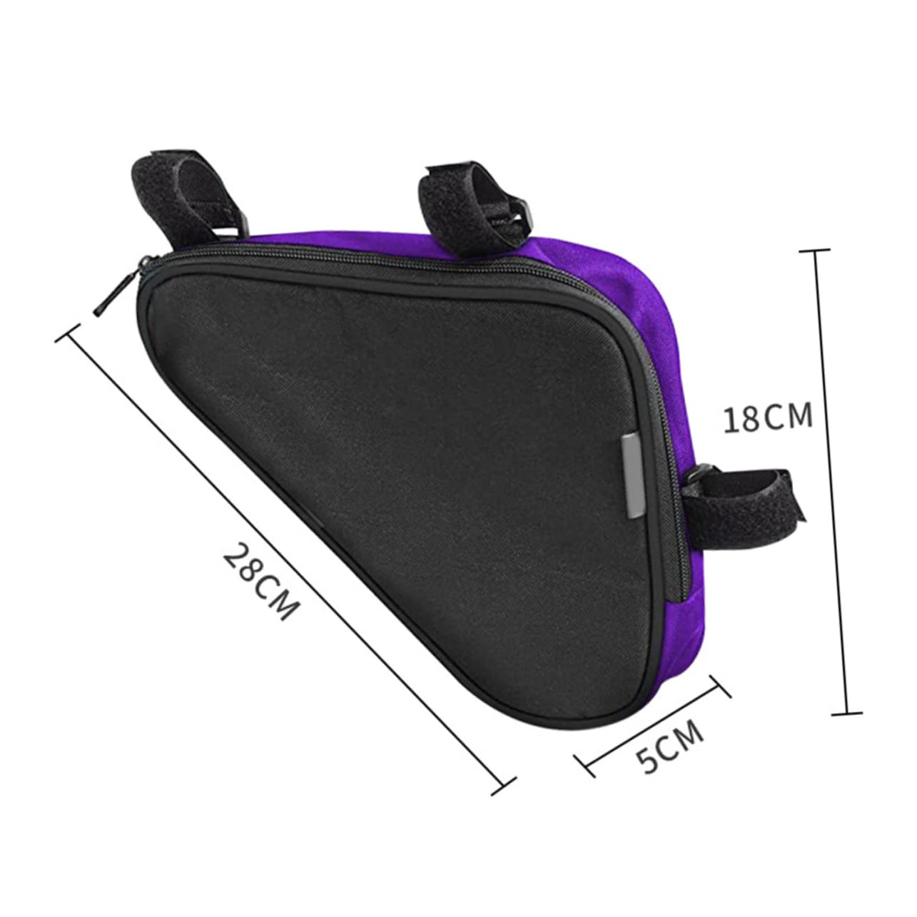Toyvian 3piezas Bolsa para Bicicleta De Montaña Accesorio Multifuncional Gran Capacidad Bolsa De Marco para Almacenaje De Herramientas y Objetos Personales para Uso Diario y Bicicleta