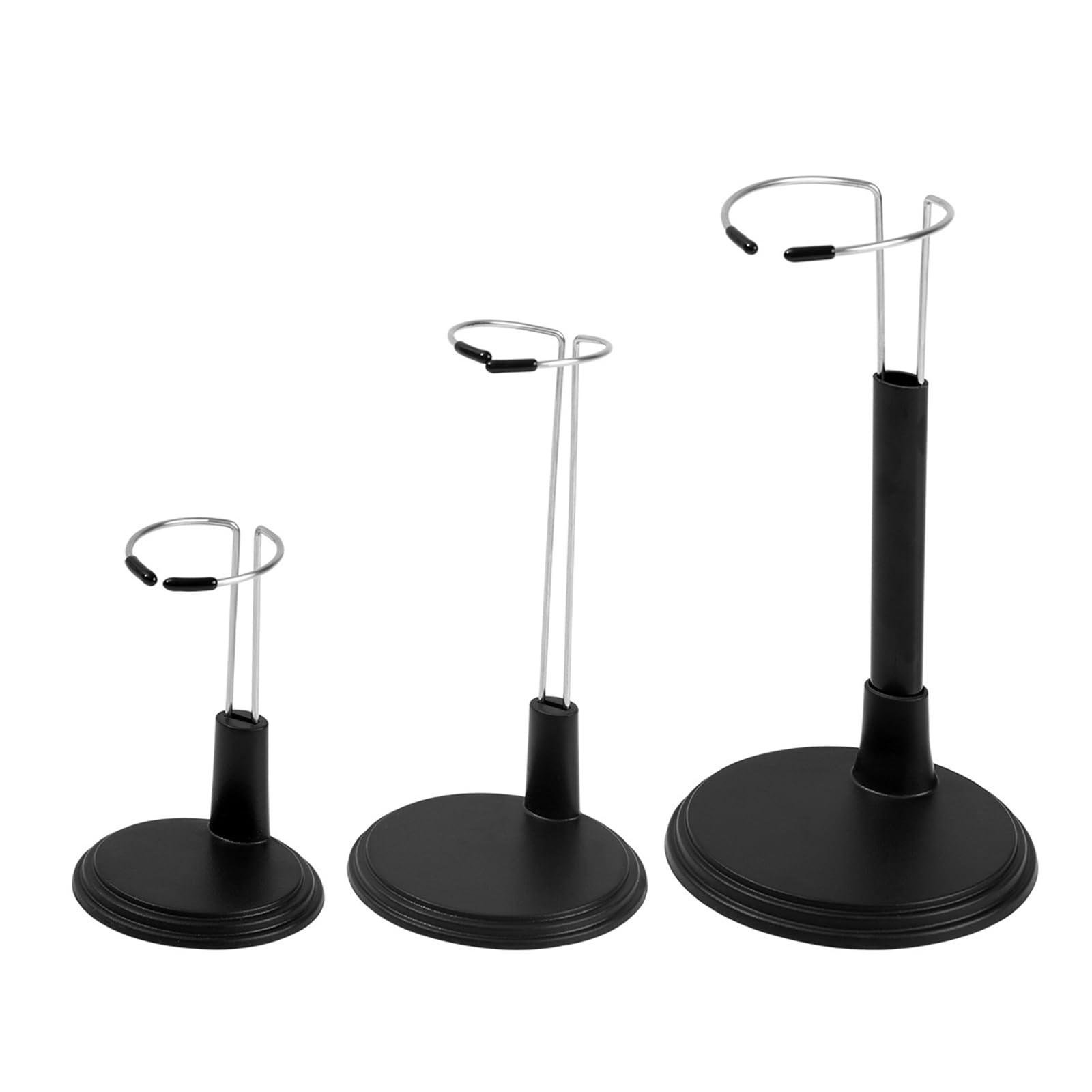 HDOYTXXM 1 3-Piece Adjustable Yarn Set ABS Doll Display Rack for Knitting & Home Storage Multifunctional Knitting Storage Rack