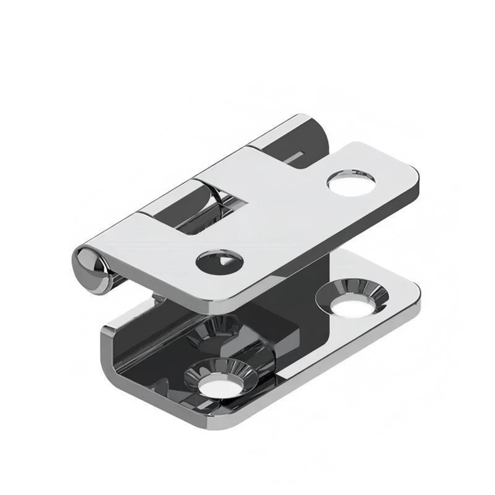 Bisagra de puerta reversible con cierre automático Bisagra Amortiguadora De Apertura Y Cierre Acero Inoxidable 5Uds 270 Grados