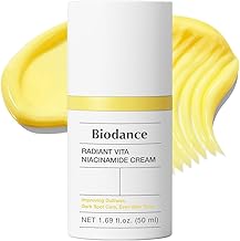 BIODANCE Radiant Vita Niacinamide Cream, Brightening, Dark Spot Correcting Facial Moisturizer, Korean Skin Care, Gifts for Women | 1.69 fl.oz, 50ml