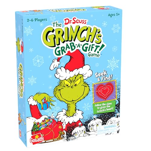 Juego Cooperativo The Grinch's Grab-a-Gift para 2-6 jugadores miniatura 4