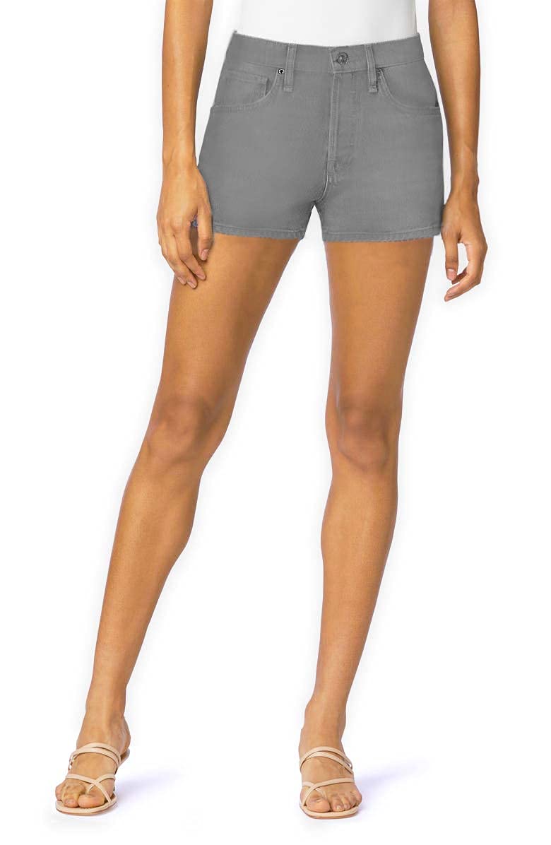 Hybrid & CompanyWomens Mid Rise Denim Stretchy Jean Shorts with Pockets