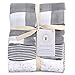 Burt's Bees Baby Swaddles, 100% Organic Muslin Cotton Baby Blankets, Multipurpose Lightweight & Breathable, Pack of 3