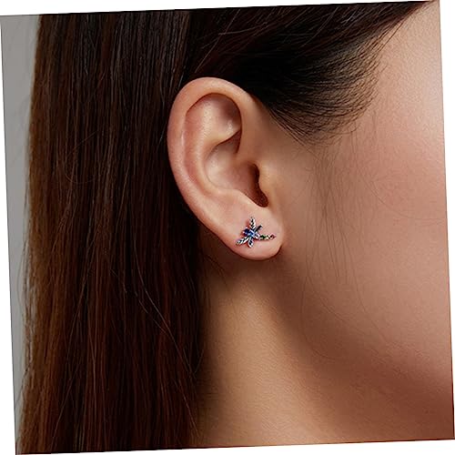 Boucles d'oreilles libellule sterling accessoire de fête pour filles