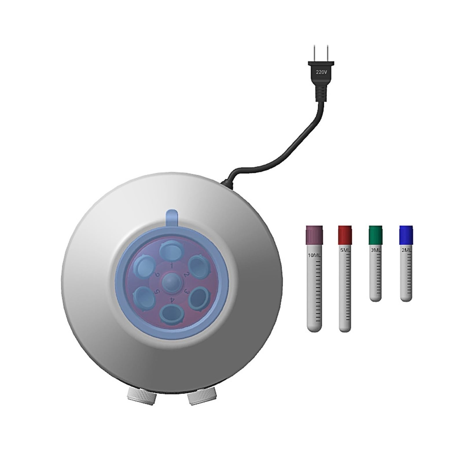 Máquina Centrífuga Pcr De 4000RPM, Centrífuga De Plasma Digital De Baja Velocidad, Suero Aislado De Laboratorio For Tubo Centrífugo De 5/10/15mL