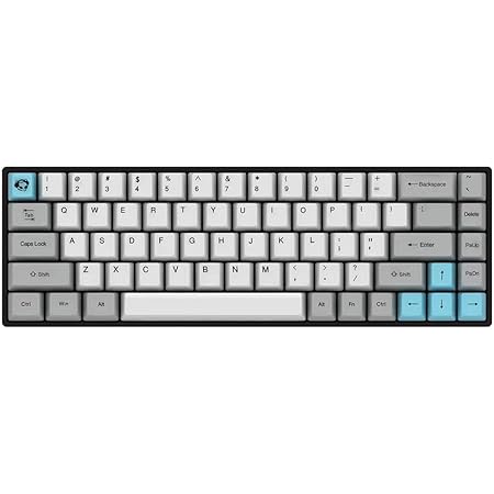 Akko 3068 Mini Wireless Wired Mechanical Gaming Keyboard Cheery MX Switch PBT Keycaps (Cherry MX Blue)