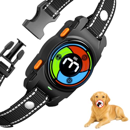 Collier Anti Aboiement Chien, Ultrasons Collier de Dressage pour Détection