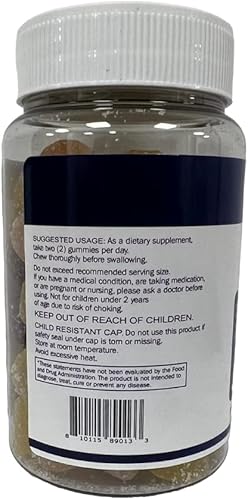 Miniatura 7 de Diska Nulife Gomitas de vitamina D3 (2000UI) de 60 unidades de máxima fuerza, salud ósea, articular, muscular, apoyo inmunológico para hombres y