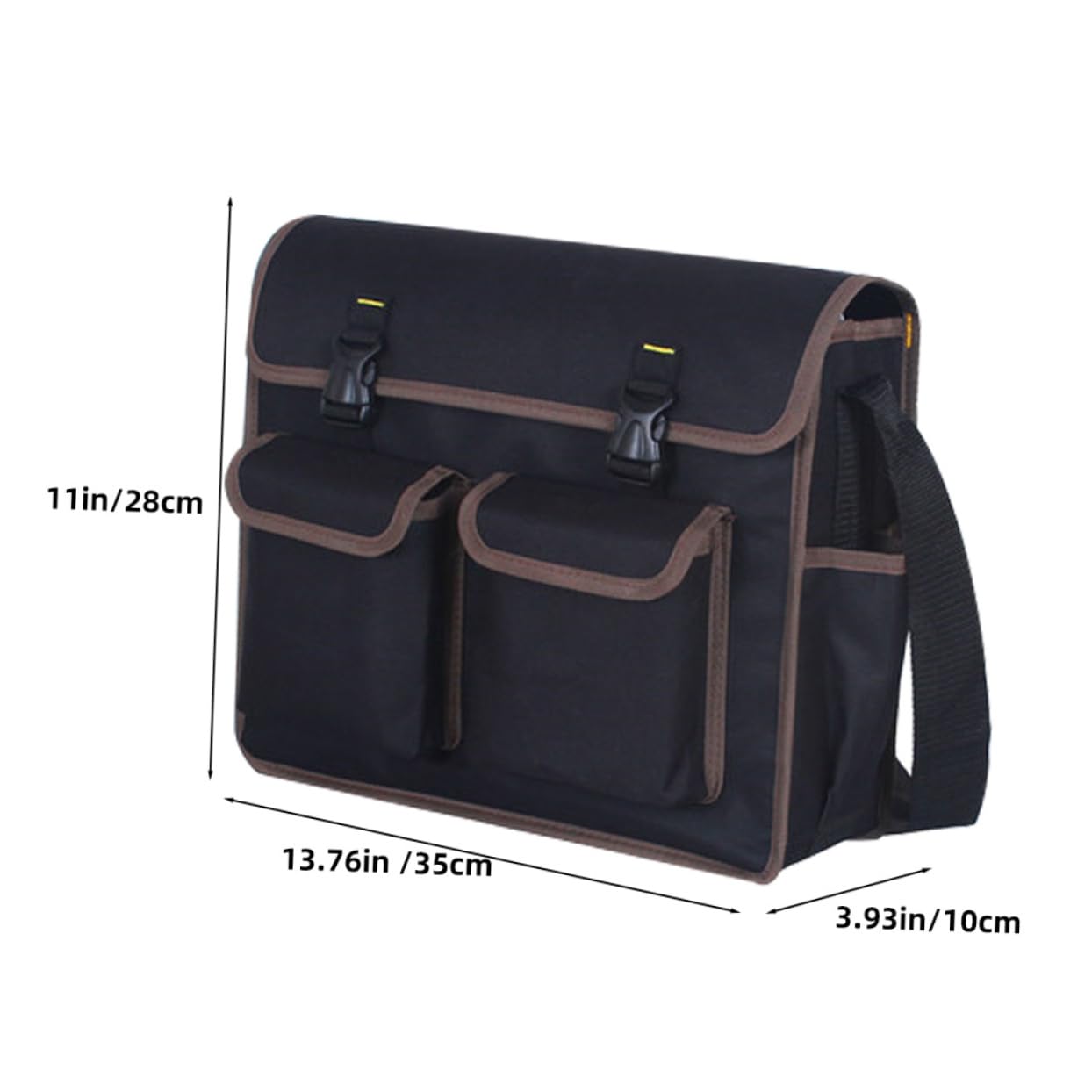 Bolsa de Herramientas de Lona para Electricistas Negra